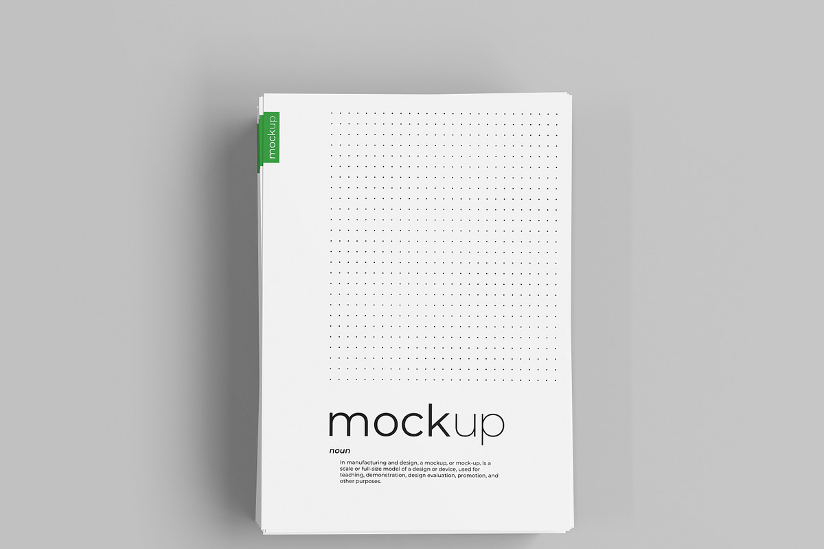 Flyer / Poster / CV Mockup 3, a Print Template by KIPET (Photo 13 of 14)