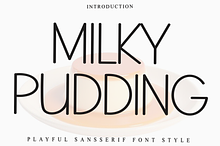 MILKY PUDDING