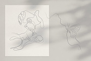 The Touch. Line Art Collection, a Person Illustration by le-genda (Thumbnail 2 of 12)