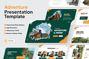 Adventure & Hiking Google Slide, a Presentation Template by SquidPixey (Thumbnail 1 of 6)