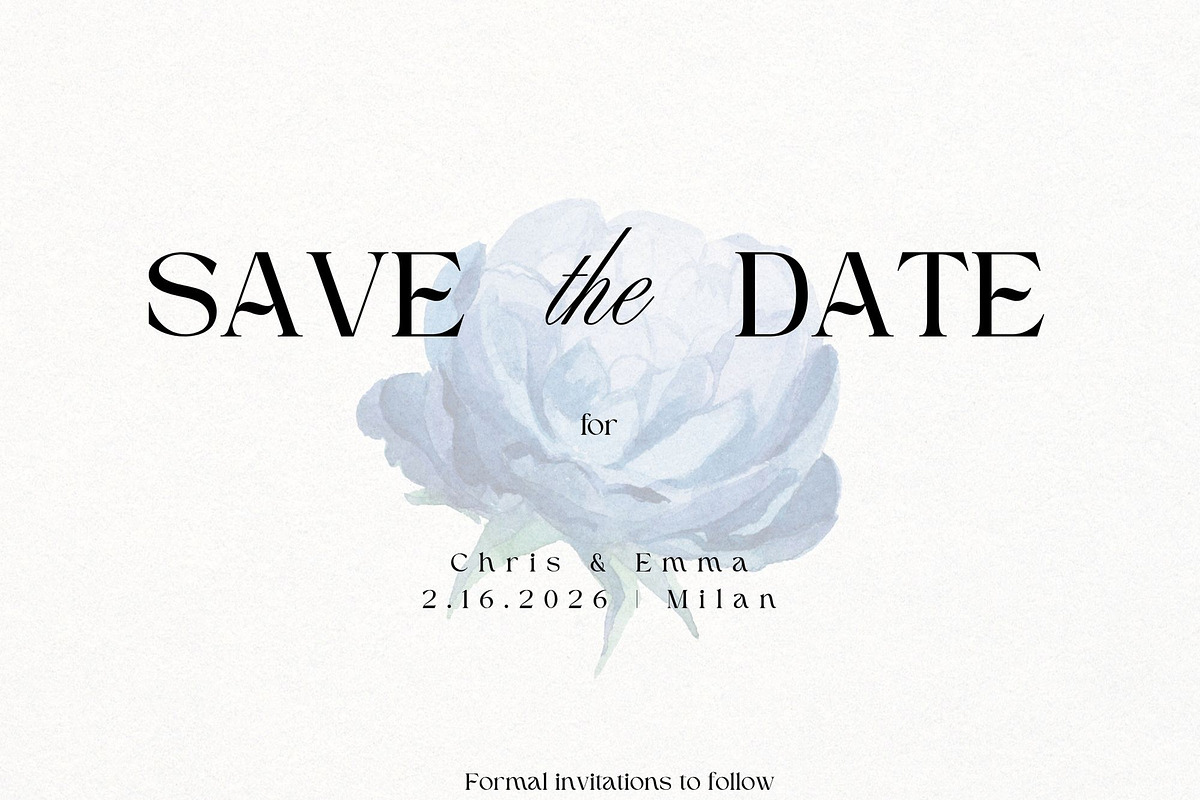 Wedding Invitation Template, a Templates & Theme by kaidayana (Photo 2 of 7)