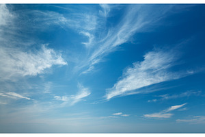 Peaceful and serene sky background, a Nature Photo by f9photos