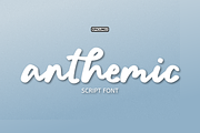 Anthemic, a Script Font by Epiclinez (Thumbnail 1 of 6)