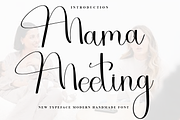 Mama Meeting, a Handwritten Font by InermediaSTUDIO (Thumbnail 1 of 8)
