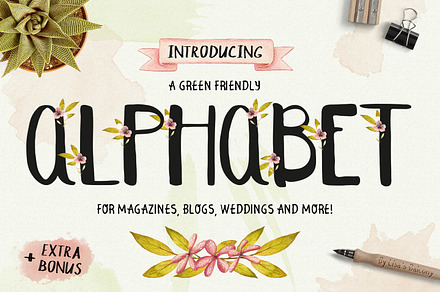 The Green Friendly Alphabet