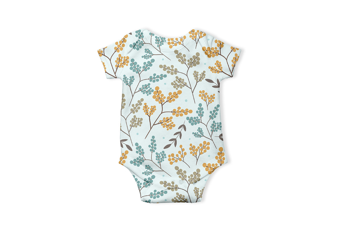 Botanical seamless pattern, a Pattern Graphic by hanifa_design (Photo 5 of 8)