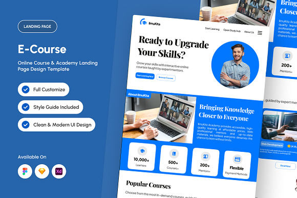 IlmuKita - Study Landing Page preview 6