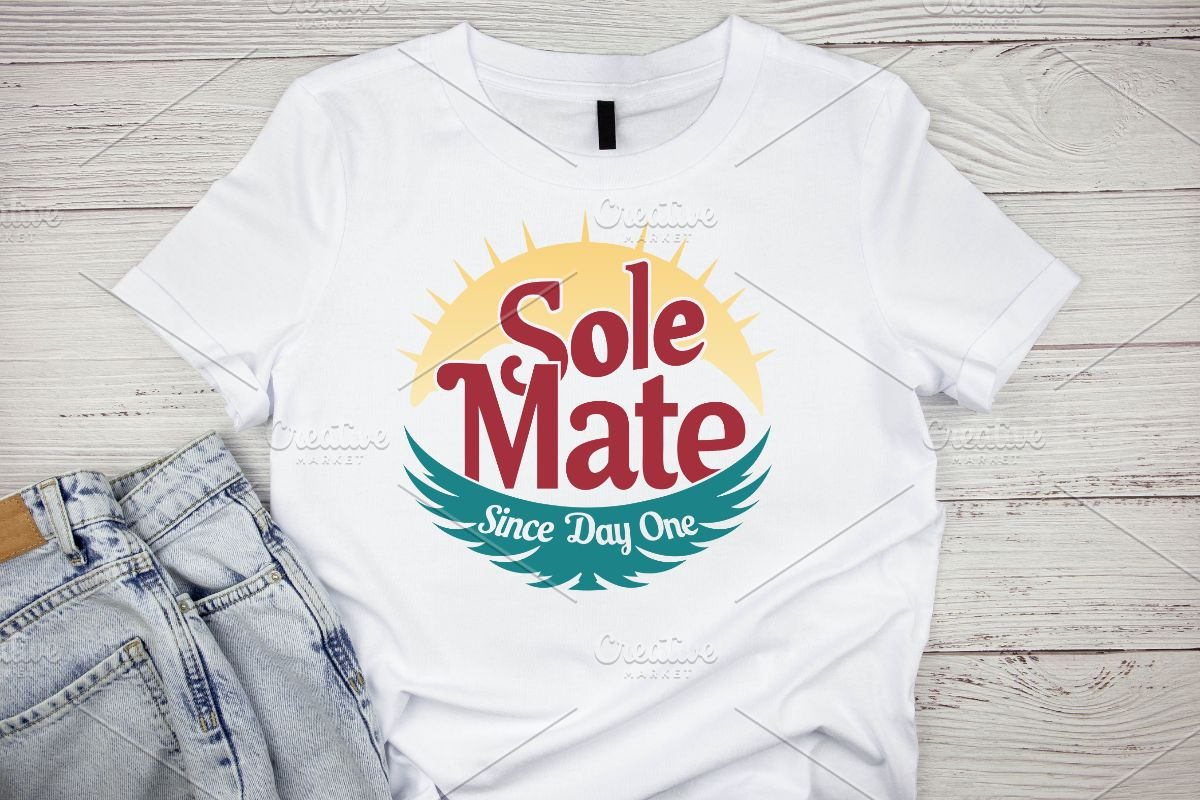Sole Mate Since Day One SVG #2, an Illustration by Awieee1 (Photo 2 of 4)