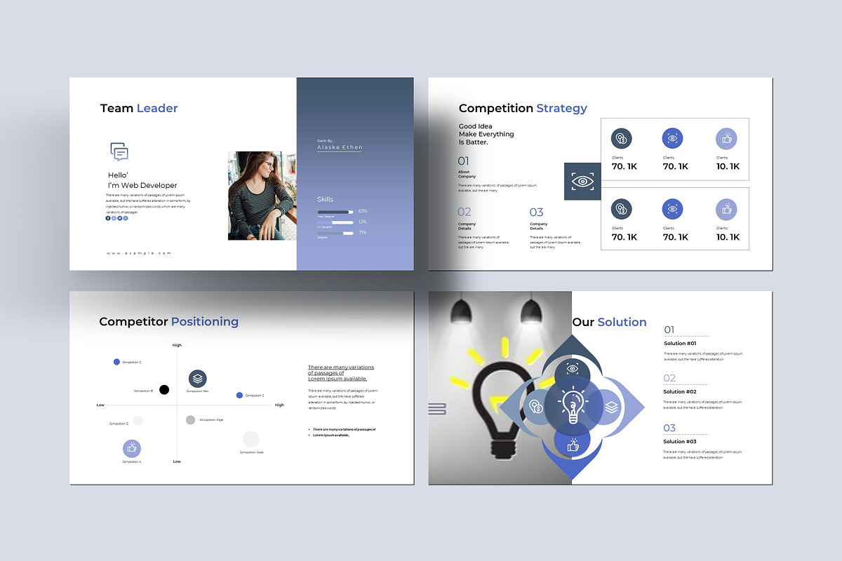 Pitch-Deck Presentation Template, a Presentation Template by Creative-Work (Photo 5 of 9)