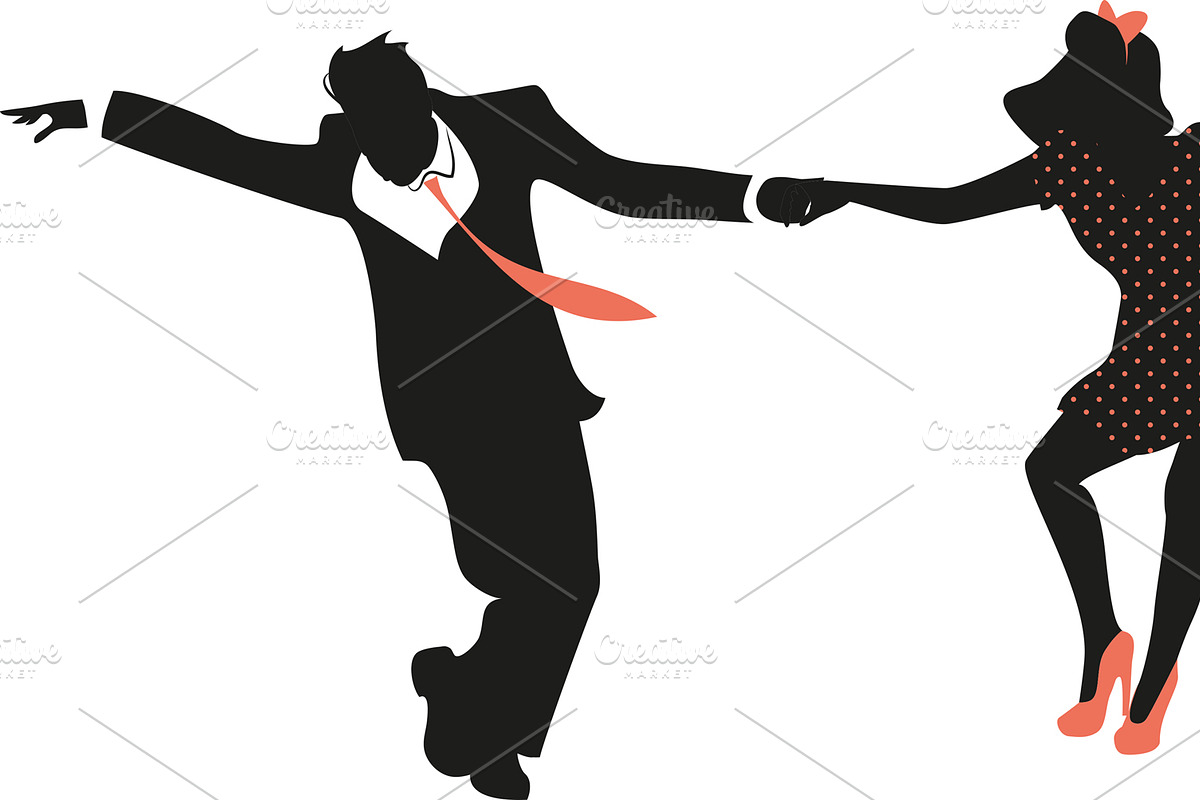 SWING DANCE CLIPART, a Graphic by La Inspiratriz (Photo 18 of 21)