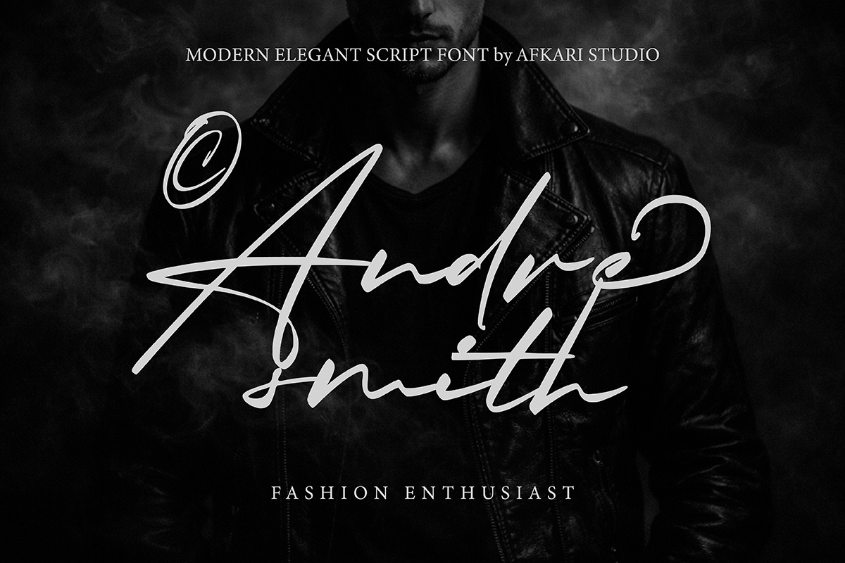 Onatur - Handwritten Signature Scrip, a Script Font by Afkari Studio (Photo 3 of 8)
