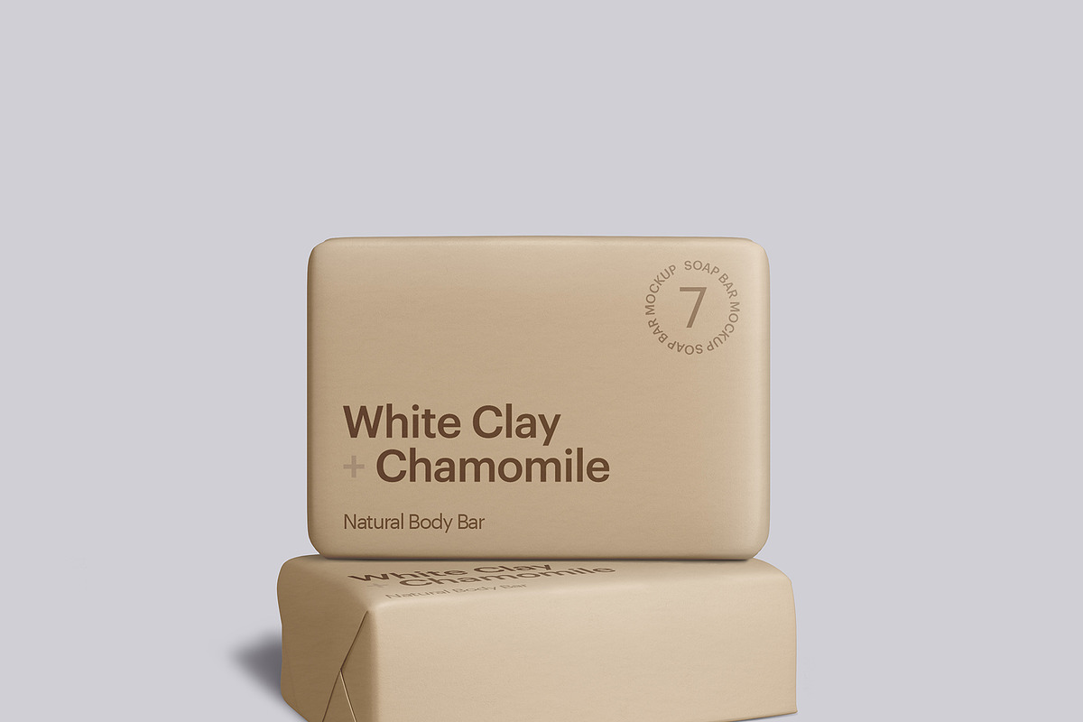 Soap Bar Mockup Bundle, a Packaging Mockup by GraphicWave (Photo 9 of 12)