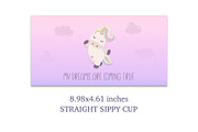 12 Oz Sippy Cup Sublimation Bundle, a Print Template by DysenkaArt (Thumbnail 8 of 8)