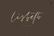 Lisbeth Script, a Script Font by vuuuds (Thumbnail 7 of 7)