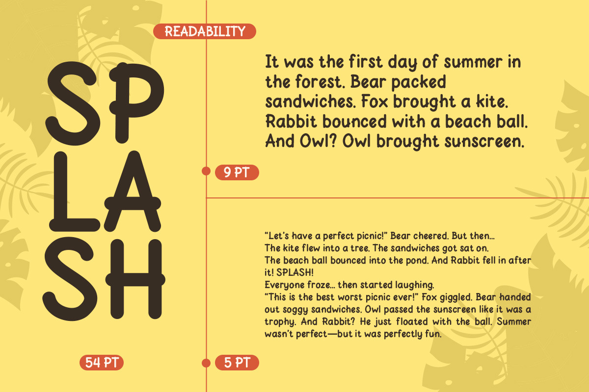 Joylet – A Playful Kids Font, a Font by Brand_Hero (Photo 5 of 10)