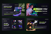 Esport Gaming Powerpoint, a Presentation Template by SquidPixey (Thumbnail 4 of 7)