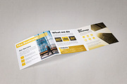 Minimalist Square Trifold Brochure, a Brochure Template by Graphicfy Templates (Thumbnail 2 of 5)