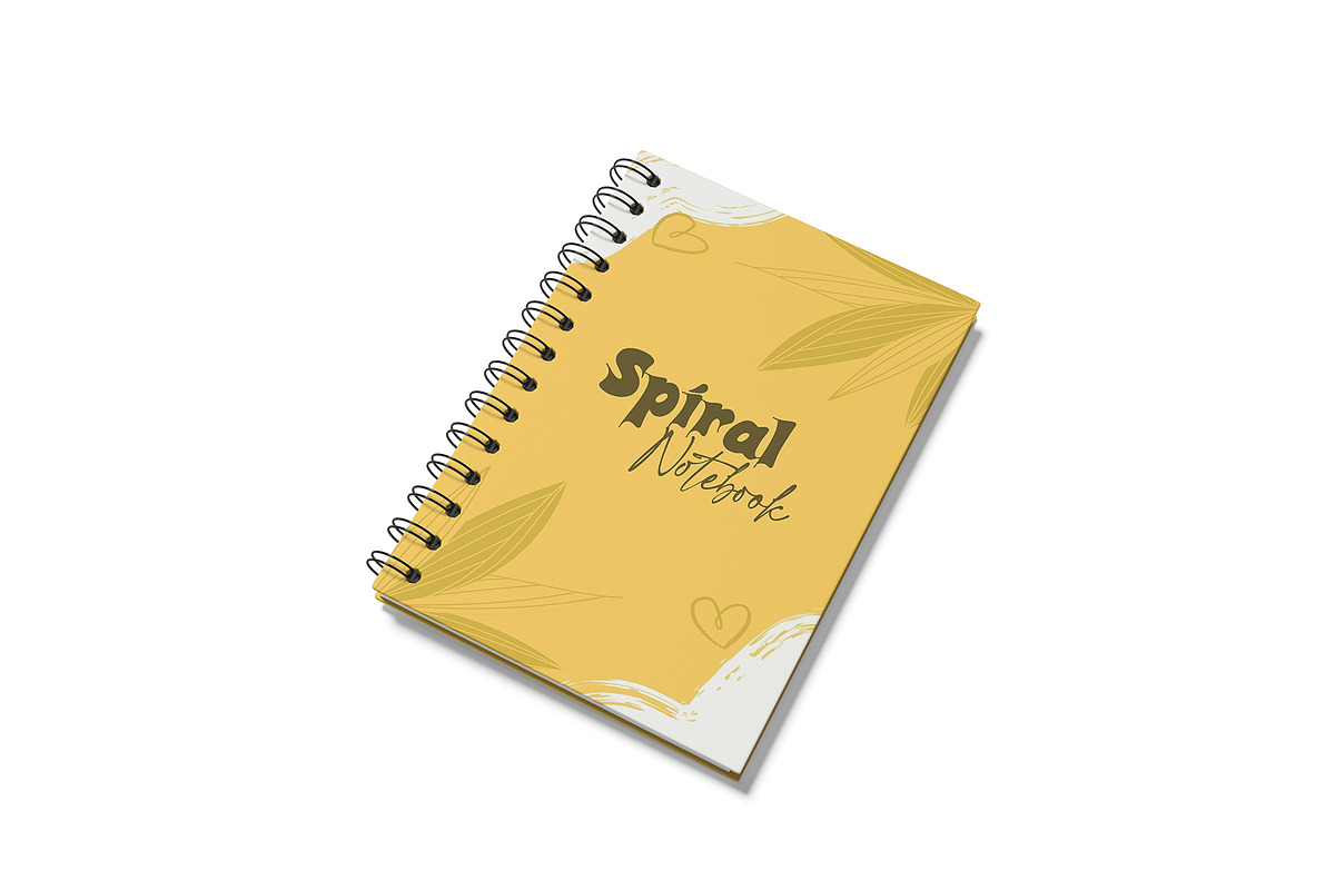 Spiral Notebook Mockup, a Books & Magazine Mockup by mockupbuys (Photo 8 of 8)