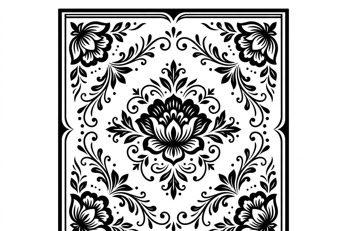 50 Elegant Floral Ornament Bundle, a Decorative Illustration by Amazin_art (Photo 33 of 42)