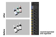 High Quality Dropper Bottle Mockup, a Packaging Mockup by My Code Std (Thumbnail 6 of 6)