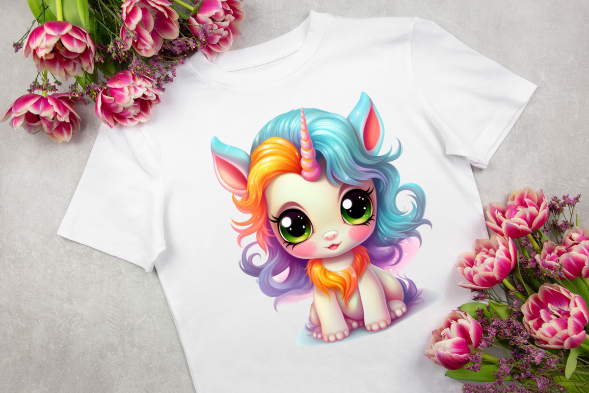 Cute Unicorn Clipart Bundle, an Object Graphic by Regulrcrative (Photo 6 of 8)