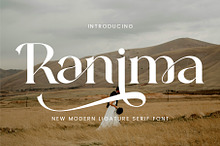 Ranima - Modern Ligature Typface