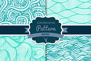 Waves pattern set 2, a Pattern Graphic by Markovka (Thumbnail 1 of 5)