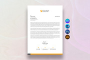 Letterhead, a Stationery Template by DesignDevisers (Thumbnail 1 of 9)