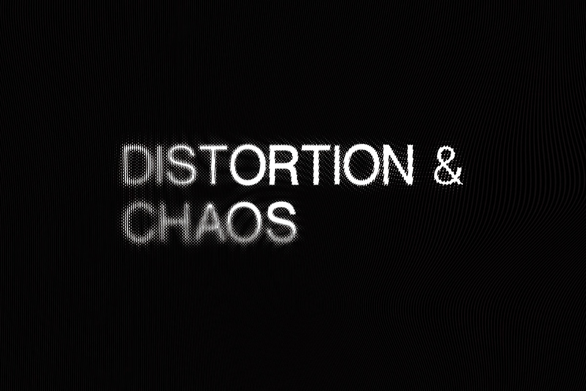 Distorted Lines Text Effect, a Layer Style Add-On by Design Squad (Photo 2 of 5)