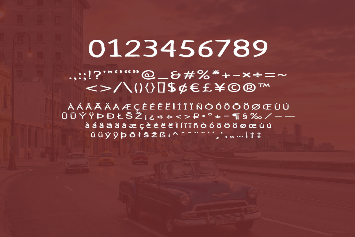 Cuba Cube Font, a Sans Serif Font by yantodesign (Photo 8 of 8)