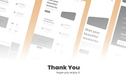 Photographer Wireframe Website, a Wireframe Template by INSPR STD (Thumbnail 6 of 6)