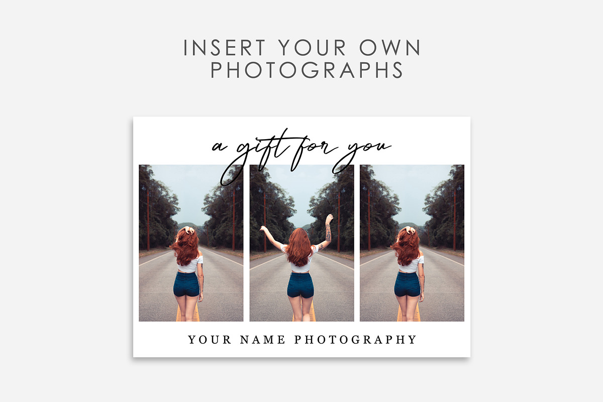 Photography Gift Certificate, a Card Template by DesignStudioTeti (Photo 4 of 9)