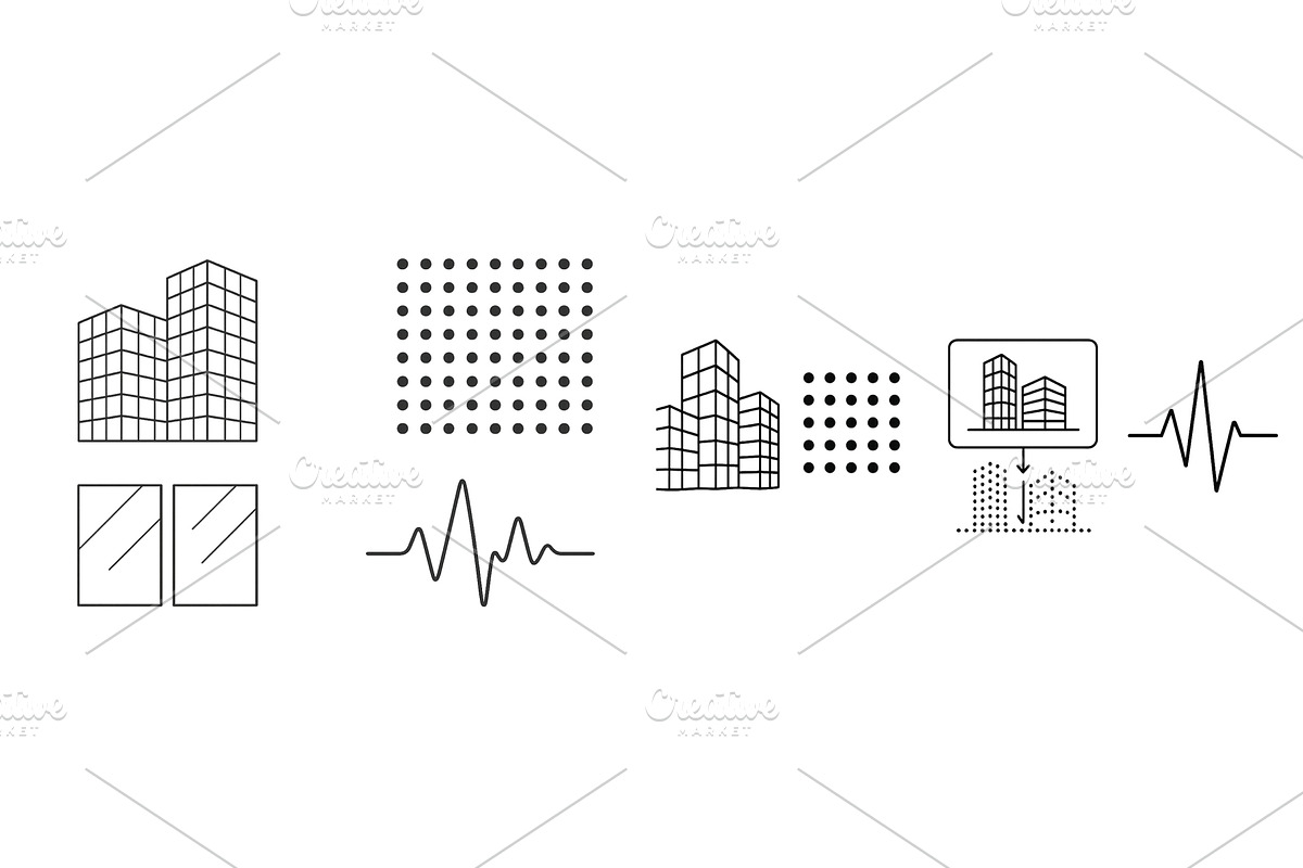 Graphic representation of urban, an Object Illustration by ZinetroN