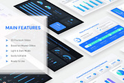 KPI Dashboard Google Slides Template, a Marketing Template by New Coral Design (Thumbnail 2 of 6)