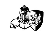 Medieval Knight Shield Vector Bundle, an Illustration by Designs_River (Thumbnail 14 of 51)