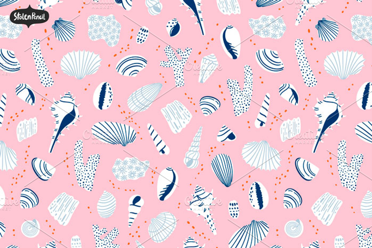 Awesome patterns set part 1, a Pattern Graphic by Stolenpencil (Photo 2 of 7)