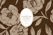 Cottage Rose Seamless Patterns, a Pattern Graphic by Eclectic Anthology (Thumbnail 3 of 18)