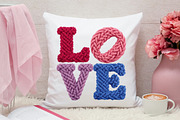 Faux Yarn Love Valentine Png, an Illustration by Canvas Craft (Thumbnail 5 of 7)