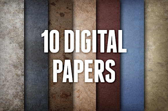 Digital Papers Texture Pack 1 preview 4