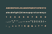 Kniga - Rugged Eroded Typeface, a Sans Serif Font by alpercakici (Thumbnail 11 of 19)