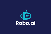 Robotic logo template illustration, a Branding & Logo Template by Dyn Studio (Thumbnail 1 of 2)