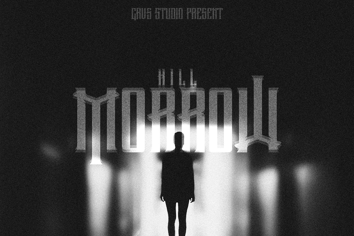 Kill Morrow Font, a Symbol Font by GRVS Studio (Photo 1 of 5)