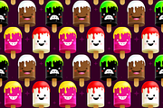 Freaky Ice-Creams Pattern, a Pattern Graphic by dimpo ⚡️ ART ® (Thumbnail 2 of 3)
