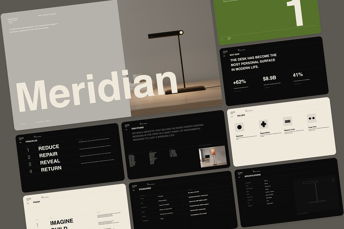 Minimal Brand Pitch Deck Template, a Presentation Template by Oday Noon (Photo 23 of 23)