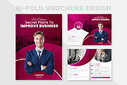 Business Bi-Fold Brochure Design, a Brochure Template by MxVect Stock (Thumbnail 2 of 2)