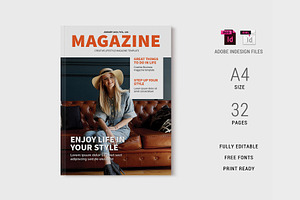 Lifestyle Magazine Template