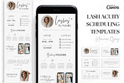 Lash Tech Acuity Scheduling • Canva, a Websites & App Template by OniriqveDesigns (Thumbnail 1 of 8)