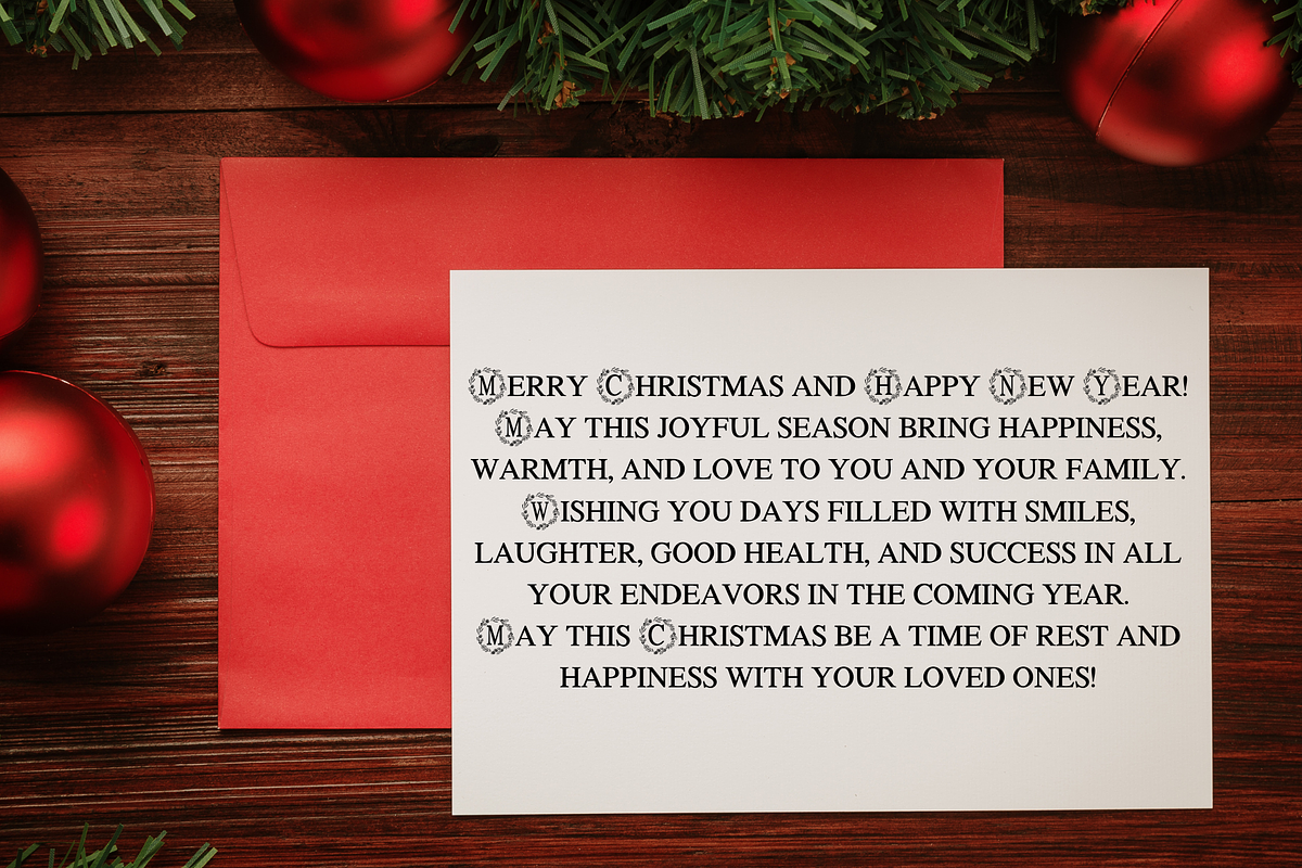 Chrismas wreath, a Symbol Font by Petal Pixels (Photo 5 of 9)