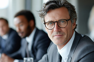 Confident mature businessman, a Business Photo by MistyDay