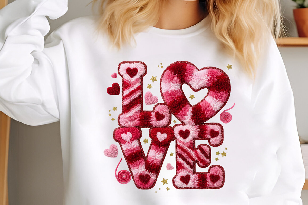 Faux Yarn Valentine Png Valentines L, an Illustration by designcity5 (Photo 7 of 9)